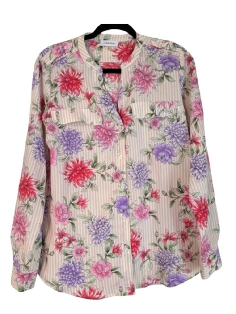 Calvin Klein flowery shirt - Picture 5 of 5